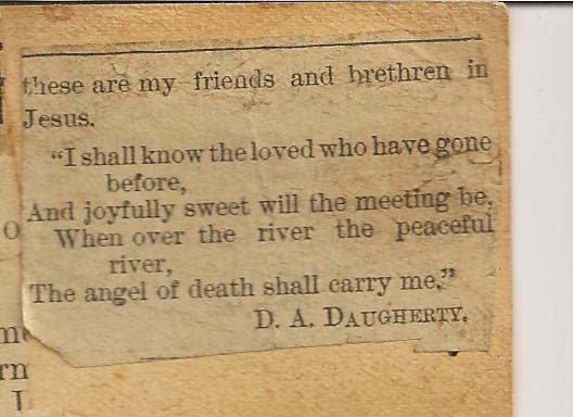 WORDS Daugherty David A