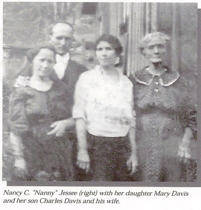 DAVIS Nancy C Jessee w dau Mary son Charles and wife Kate