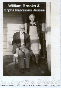 BROOKS Wm Brooks - Orpha Jessee
